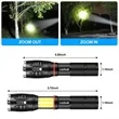 LED Tactical COB Flashlight | https://www.bestnamebadges.com