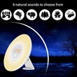 Sunrise Simulation Alarm Clock Wake Up Light | https://www.bestnamebadges.com