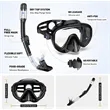 Premium Dry Top Snorkel Set | https://www.bestnamebadges.com