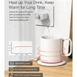 Smart Mug Warmer Phone Wireless Charging Set | https://www.bestnamebadges.com