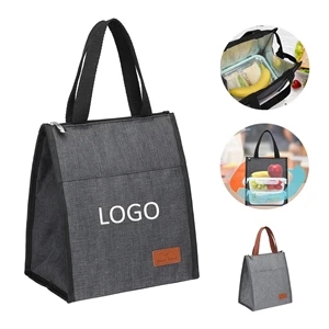 Portable Tote Insulated Lunch Bag | https://www.bestnamebadges.com