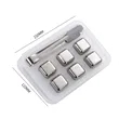 Custom Reusable Portable Stainless Steel Ice Cube Tongs Set | https://www.bestnamebadges.com