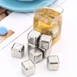 Custom Reusable Portable Stainless Steel Ice Cube Tongs Set | https://www.bestnamebadges.com