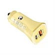 Custom Compact USB PD Dual Car Port Chargers | https://www.bestnamebadges.com