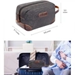 Custom Men's Travel Toiletry Bag | https://www.bestnamebadges.com