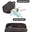 Custom Men's Travel Toiletry Bag | https://www.bestnamebadges.com