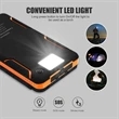 16000mAh Portable Solar Power Bank | https://www.bestnamebadges.com