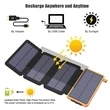 16000mAh Portable Solar Power Bank | https://www.bestnamebadges.com