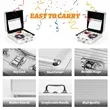 Aluminum Case Mexican Train Dominoes Set | https://www.bestnamebadges.com