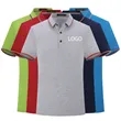 Customizable Premium Quick Dry Breathable Polo Shirt | https://www.bestnamebadges.com