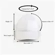 Glowing Optical Fiber LED Baseball Cap Luminous Hip Hop Hat | https://www.bestnamebadges.com