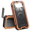 30000mAh Wireless Fast Charging Solar Power Bank | https://www.bestnamebadges.com