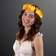 LED Value Flower Crowns, Lei Headband | https://www.bestnamebadges.com