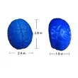 PU Blue Brain Stress Reliever Ball Squeeze Toy | https://www.bestnamebadges.com