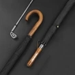 Wooden Handle Golf Umbrella | https://www.bestnamebadges.com