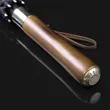 Wooden Handle Golf Umbrella | https://www.bestnamebadges.com