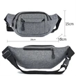 Large Capacity Fanny packs With 4-Zipper Pockets | https://www.bestnamebadges.com