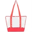 Stadium Approved Clear Tote Bag (19" X 14" X 5.7") | https://www.bestnamebadges.com