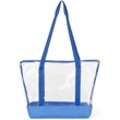 Stadium Approved Clear Tote Bag (19" X 14" X 5.7") | https://www.bestnamebadges.com