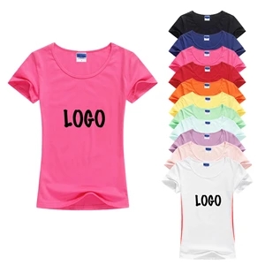 Custom Slim Women Cotton T-Shirt