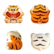 Cute Small Tiger Stress Reliever Squeeze Toy | https://www.bestnamebadges.com