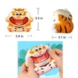 Cute Small Tiger Stress Reliever Squeeze Toy | https://www.bestnamebadges.com