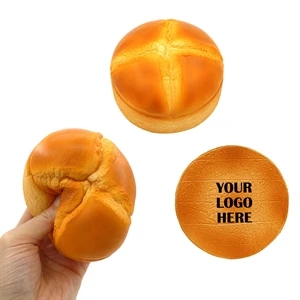 Cute Bread Shaped Stress Reliever Squeeze Toy