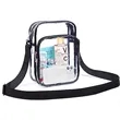 PVC Crossbody Messenger Stadium Clear Bag | https://www.bestnamebadges.com