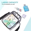 PVC Crossbody Messenger Stadium Clear Bag | https://www.bestnamebadges.com
