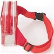 Stadium Approved PVC Transparent Clear Fanny Pack | https://www.bestnamebadges.com
