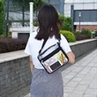 Stadium Approved Purse Clear PVC Bag with Adjustable Strap | https://www.bestnamebadges.com