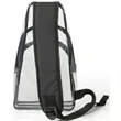 Sling Travel Clear Bag PVC Transparent Crossbody Backpack | https://www.bestnamebadges.com