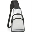 Sling Travel Clear Bag PVC Transparent Crossbody Backpack | https://www.bestnamebadges.com