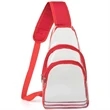 Sling Travel Clear Bag PVC Transparent Crossbody Backpack | https://www.bestnamebadges.com