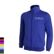 Zippered Stand-up Collar Sweatshirt | https://www.bestnamebadges.com