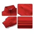 Zippered Stand-up Collar Sweatshirt | https://www.bestnamebadges.com