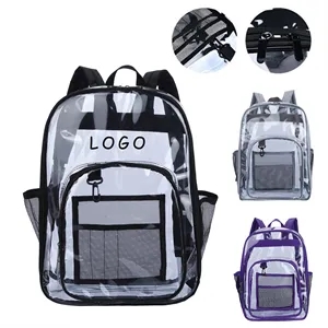 Large Capacity Portable PVC Transparent Fashion Backpack