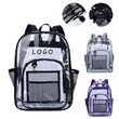 Large Capacity Portable PVC Transparent Fashion Backpack | https://www.bestnamebadges.com