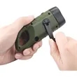 Hand Crank Solar Powered Flashlight | https://www.bestnamebadges.com