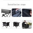 Folding Beach Table | https://www.bestnamebadges.com