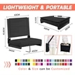 Portable Stadium Seat | https://www.bestnamebadges.com