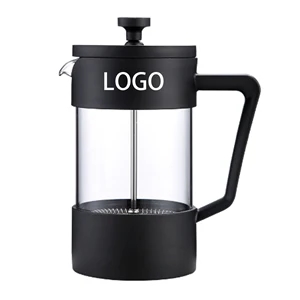 Borosilicate Glass Heat Resistant French Press Coffee Maker