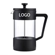Borosilicate Glass Heat Resistant French Press Coffee Maker | https://www.bestnamebadges.com