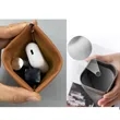 Mini Snap Spring Closure PU Earphone Coin Purse Pouch | https://www.bestnamebadges.com