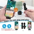 Wireless Lavalier Microphone | https://www.bestnamebadges.com