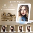 Travel Makeup Mirror with 10X Magnifying Mirror | https://www.bestnamebadges.com