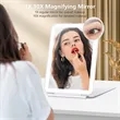 Travel Makeup Mirror with 10X Magnifying Mirror | https://www.bestnamebadges.com