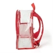 Premium Clear PVC Stadium Approved Backpack | https://www.bestnamebadges.com