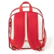 Premium Clear PVC Stadium Approved Backpack | https://www.bestnamebadges.com