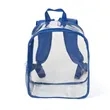 Premium Clear PVC Stadium Approved Backpack | https://www.bestnamebadges.com